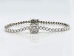 Armband - 14 karaat Witgoud - 2.95ct. tw. Diamant, Sieraden, Tassen en Uiterlijk, Armbanden, Nieuw