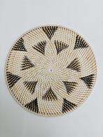 Rattan wanddecoratie rond naturel-34x34 cm-1 stuks., Verzenden, Nieuw