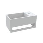 Fontein met Handdoekhouder Best Design Mona Solid Surface, Doe-het-zelf en Verbouw, Sanitair, Ophalen of Verzenden, Nieuw, Overige typen