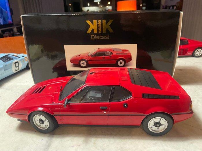 KK Scale 1:12 - Modelauto - BMW M1, Hobby en Vrije tijd, Modelauto's | 1:5 tot 1:12