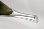 Handgemaakte decoratieve kom SILVER LEAF 60cm zilver, Huis en Inrichting, Woonaccessoires | Vazen, Ophalen of Verzenden, Nieuw