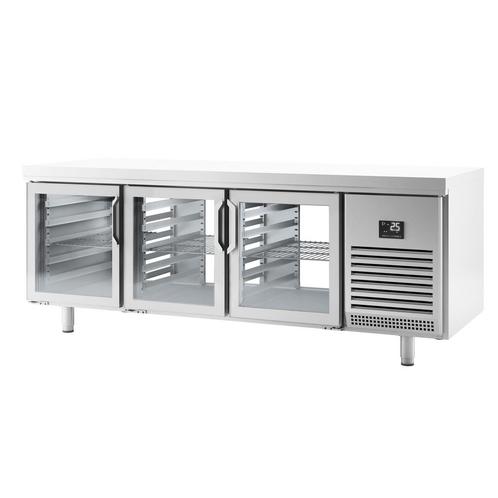 GGM Gastro | Bar koeltafel voor dranken (EN) - met glazen |, Zakelijke goederen, Horeca | Meubilair en Inrichting, Nieuw in verpakking