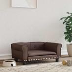 vidaXL Hondenmand 70x45x30 cm kunstleer bruin, Verzenden, Nieuw