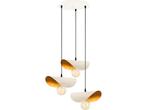 Asir - Kroonluchter - Wit goud - 45 x 106 x 45, Huis en Inrichting, Woonaccessoires | Overige, Verzenden, Nieuw