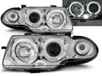 Koplampen Opel Astra F Angel Eyes 94-97 chroom, Ophalen of Verzenden, Nieuw