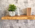 robuuste eiken houten wandplanken boekenplank planken plank, Gebruikt