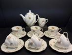 Coalport - Theeservies - Bouquet - Beenderporselein, Antiek en Kunst