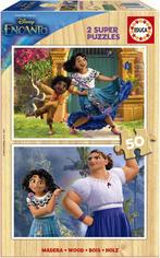 Disney Encanto Houten Puzzel (2 x 50 stukjes) | Just Games -, Nieuw, Verzenden