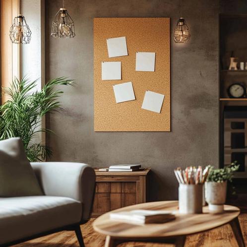 Kurk Prikbord zelfklevend - 60 x 90 cm - 10mm dik, Huis en Inrichting, Woonaccessoires | Memoborden, Ophalen of Verzenden