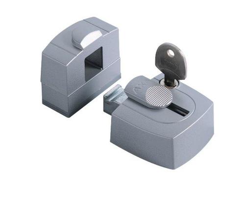 Oplegslot AXA SKG1 3015 zilver, Doe-het-zelf en Verbouw, Hang- en Sluitwerk, Nieuw, Ophalen of Verzenden