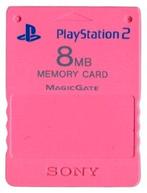 Sony Playstation 2 - 8MB Memory Card - Roze, Verzenden, Zo goed als nieuw