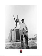 Kunstdruk Muhammad Ali Black Power Salute 60x80cm, Huis en Inrichting, Woonaccessoires | Schilderijen, Tekeningen en Foto's, Verzenden
