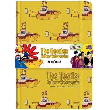 Notitieboekje - The Beatles - Yellow Submarine - Geel - A5 G