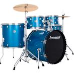 Ludwig LC19519 Accent Drive Blue Sparkle 5-delig drumstel in, Nieuw, Verzenden