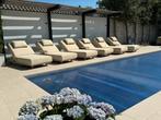 4 seasons outdoor ligbed Ferias Antraciet en Latte Tuinset, Tuin en Terras, Ophalen of Verzenden, Nieuw, Aluminium, Inklapbaar