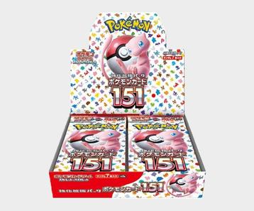 151 Booster Box Japans Pokemon Kaarten