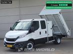 Iveco Daily 35C14 Kipper met Kist Dubbel Cabine Dubbellucht, Auto's, Stof, Gebruikt, Euro 6, Iveco
