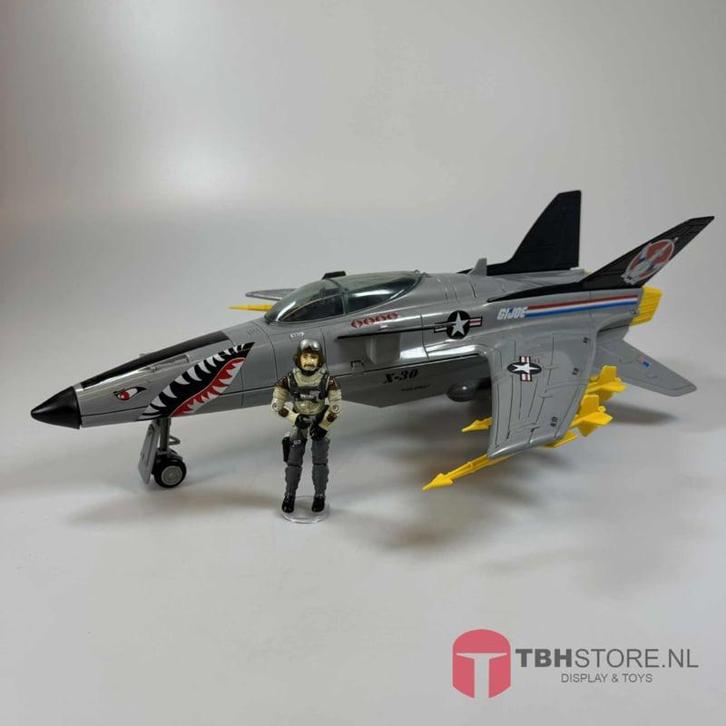G.I. Joe - Conquest X-30 met Slip-Stream (v1) (Compleet), Hobby en Vrije tijd, Overige Hobby en Vrije tijd, Zo goed als nieuw
