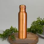 SPECIAL EDITION Puur koperen waterfles ± 950 ml (extra zware, Huis en Inrichting, Ophalen of Verzenden, Nieuw