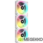 Corsair iCUE LINK QX120 RGB 120mm PWM Fans Starter Kit White, Computers en Software, Computerkoelers, Verzenden, Nieuw