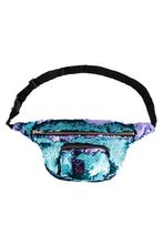 Heuptasje Rond Voorvak Pailletten Lichtblauw Lila Heuptas Se, Ophalen of Verzenden, Nieuw, Overige typen