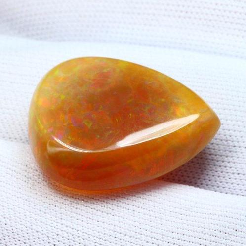 Meerkleurig, Oranje Opaal - 35.13 ct - nternational Colored, Sieraden, Tassen en Uiterlijk, Edelstenen