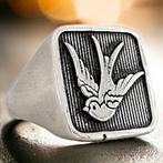 925 zilveren ring Taxidermie volledige montage - Anello, Nieuw