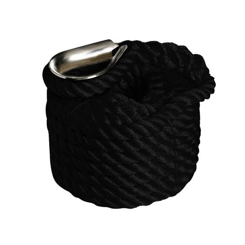 Osculati Landvast 3-strengs Polyester Zwart -Dia 12mm Lengte, Watersport en Boten, Accessoires en Onderhoud, Nieuw, Ophalen of Verzenden