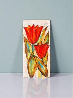 Ruscha Keramik - Fat Lava Tulips - 1960s - Wandbord -, Antiek en Kunst