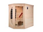 Online Veiling: Infrarood Sauna - Driehoekig 180x130x190cm, Nieuw