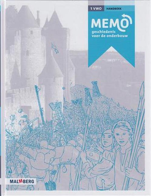 MeMo onderbouw handboek 1 vwo 9789034584366 Schrover, Boeken, Schoolboeken, Gelezen, Verzenden