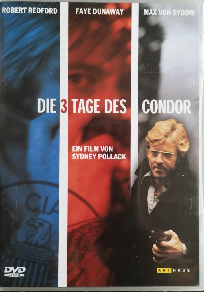 Three days of the Condor (Sydney Pollack)   Gratis verzenden, Cd's en Dvd's, Dvd's | Tv en Series, Zo goed als nieuw, Overige genres