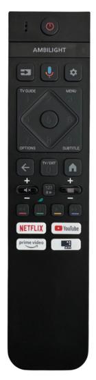 Vervangende Philips Android TV afstandsbediening - Met sp..., Audio, Tv en Foto, Afstandsbedieningen, Verzenden, Nieuw