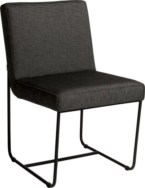 Stern Mia Stoel Roestvrij Staal Zwart Mat/Bekleding, Tuin en Terras, Tuinstoelen, Ophalen of Verzenden