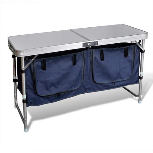 vidaXL Campingkastje met aluminium frame, Caravans en Kamperen, Kampeermeubelen, Nieuw, Verzenden