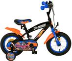 Hot Wheels Kinderfiets - Jongens - 12 inch - Zwart Oranje Bl, Fietsen en Brommers, Fietsen | Kinderfietsjes, Ophalen of Verzenden