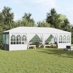 vidaXL Partytent met 12 Zijwanden Wit 8x4 m PE, Tuin en Terras, Partytenten, Verzenden, Nieuw, Partytent