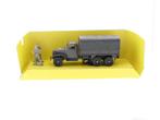 Schaal 1:50 Solido 6036 GMC T-as Militaire bakwagen met r..., Ophalen of Verzenden, Gebruikt