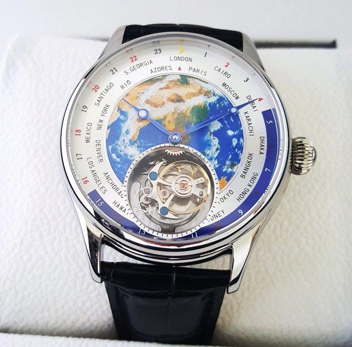 Aesop - TOURBILLON - World Edition - Diamond - Unique Flying, Sieraden, Tassen en Uiterlijk, Horloges | Heren
