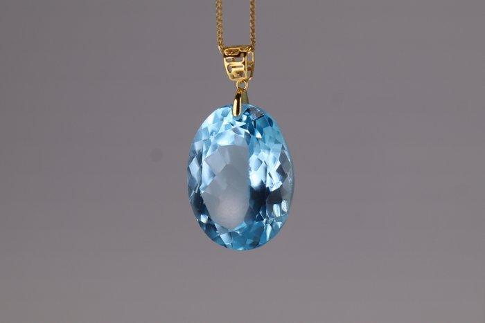 Zonder Minimumprijs - Hanger - 18 karaat Geel goud, Swiss, Sieraden, Tassen en Uiterlijk, Antieke sieraden