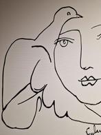 Henry Escobar - LA COLOMBE DE PICASSO, Antiek en Kunst