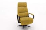 Relaxfauteuil Hitzum - relaxfauteuils - Geel, Huis en Inrichting, Nieuw, Stof