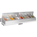 GGM Gastro | Specerijen etagère 10x GN1/4 | GAK1014 |, Verzenden