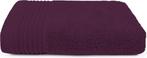 The One Handdoek Aubergine 50x100cm, Verzenden, Nieuw