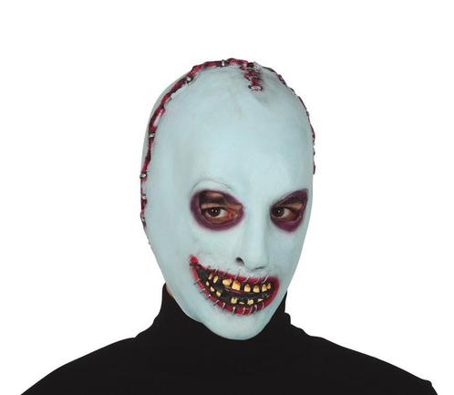 Halloween Masker Blauw, Hobby en Vrije tijd, Feestartikelen, Nieuw, Verzenden