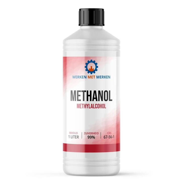 Wmm Chemie Methanol 99,9 1 liter, fles, Doe-het-zelf en Verbouw, Overige Doe-het-zelf en Verbouw, Nieuw, Verzenden
