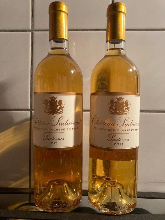 2021 Chateau Suduiraut - Sauternes 1er Grand Cru Classé - 2, Verzamelen, Wijnen