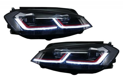 Koplampen VW Golf 7.5 GTI led dagrijverlichting Dynamic, Auto-onderdelen, Overige Auto-onderdelen, Ophalen of Verzenden