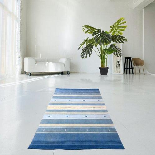 Zacht gestreepte Gabbeh - Vloerkleed - 180 cm - 120 cm -, Huis en Inrichting, Stoffering | Tapijten en Kleden