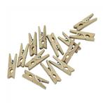 Mini Knijpers Hout Goud 24st, Verzenden, Nieuw
